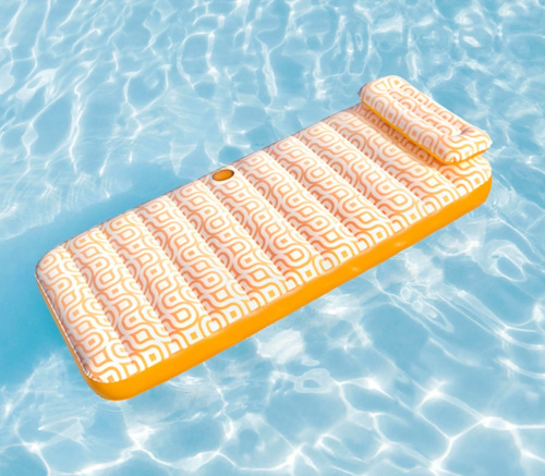 Матрас надувний для плавання BestWay 43836 «Комфорт плюш» (84*183 см, підсклянник, підголівник, вік 8+, до 100 кг) фото 2