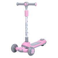 Картинка  Самокат триколісний iTrike JR3-165-P (колеса: передні Ø4.7"/PU/заднє Ø3,22"/PU, рама: пластик, підсвітка, до 25 кг) магазин cd-market