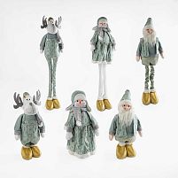 Новорічна декоративна іграшка C 67889 3 види, ВИДАЄТЬСЯ ТІЛЬКИ МІКС ВИДІВ, мін. висота - 68 см, макс. висота - 130 см, в пакеті