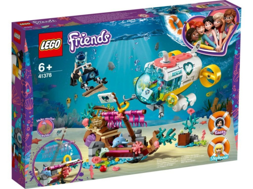 Картинка  Конструктор LEGO Friends Порятунок дельфінів  (41378) от магазина cd-market