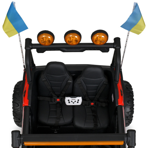 Електромобіль дитячий Bambi Racer M 6019EBLR-3 (колеса Ø15.7"/EVA, 2 акк: 2*12V/12Ah, мотор: 4*24V/45W, до 10 км/г, до 30 кг) фото 8