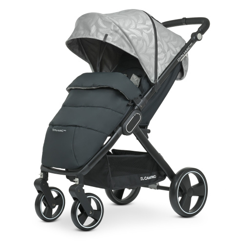 Коляска дитяча прогулянкова El Camino ME 1053B DYNAMIC PRO Special Light Gray фото 18
