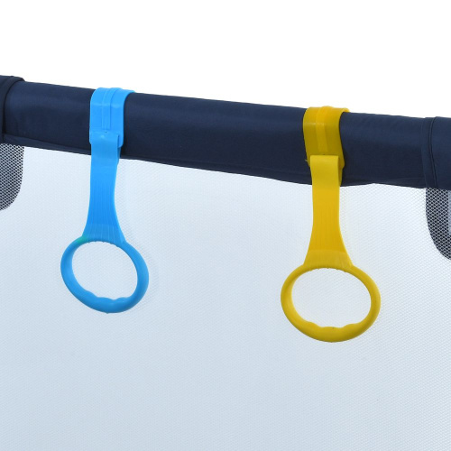 Намет-манеж Bambi MR 1338-BL (63/104*132*230 см, тканина: Oxford 150D, баскетбольне кільце Ø20 см, 4 ручки, вхід із застібкою-блискавкою, поліестер) фото 6