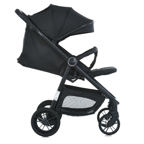 Коляска дитяча прогулянкова El Camino ME 1181 DAHLIA Black фото 6