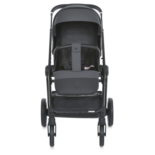 Коляска дитяча прогулянкова El Camino ME 1126 GENESIS Asphalt Gray (універсальна, 2в1) фото 8