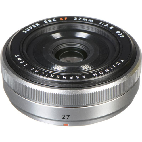 Картинка  Объектив Fujifilm XF 27mm F2.8 Silver (16537718) от магазина cd-market