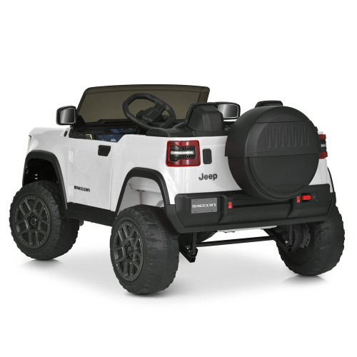 Електромобіль дитячий Bambi Racer JJ2500EBLR-1(24V) «Jeep» (колеса Ø10.6/EVA, акк: 24V/7Ah, мотор: 2*24V/25W, до 6 км/г, до 50 кг) фото 3