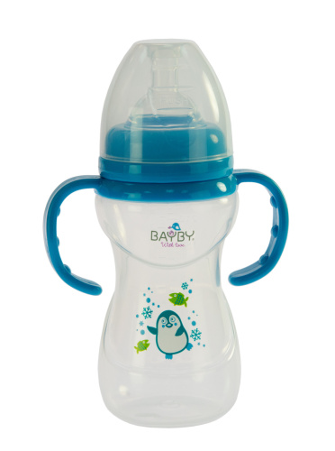 Картинка  Бутылочка для кормления Bayby BFB6106 240ml 6м+ синий от магазина cd-market
