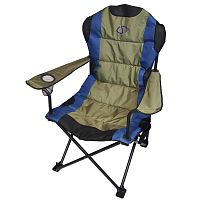 Розкладне крісло CD-Market CDM-3 «Карпати Комфорт» (60*80*114 см., наповнювач: поролон 2 см., підлокотники, чохол, до 120 кг.)