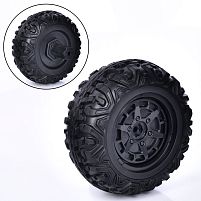 Картинка  Колесо для дитячого електроквадроцикла Bambi Racer M 6128-EVA WHEEL (заднє та переднє однакові, Ø13", ↔12 см, EVA, адаптер під редуктор) магазин cd-market