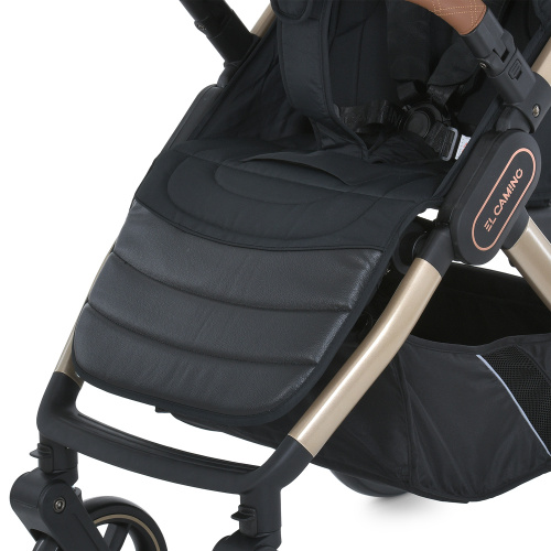 Коляска дитяча прогулянкова El Camino ME 1053G-2 DYNAMIC PRO Special Black фото 14