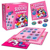 Магнітний набір RK2150-02 "Vladi Toys", 2 варіанти гри, 36 магнітів, 18 карток із завданнями, в коробці