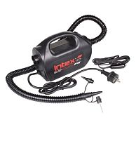 Насос електричний Intex 68609 «Quick-Fill» (живлення: мережа 220V чи прикурювч 12V, 400 л/хв., до 0,83 бар, 3 насадки, надування/здування)
