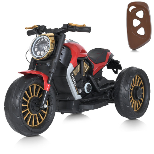 Електромотоцикл дитячий триколісний Bambi Racer M 5048ELR-3 (колеса: Ø13"/EVA, акк. 12V/9Ah, мотор: 2*12V/25W, до 10 км/г, до 30 кг)