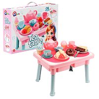 Столик з чайним набором 2246 "Technok Toys", 26 аксесуарів, в коробці
