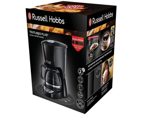 Картинка  Кофеварка Russell Hobbs  Textures Plus+ Black (22620-56) от магазина cd-market фото 7