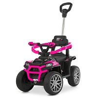 Електроквадроцикл дитячий Bambi Racer M 6323EBLR-8 (каталка-толокар, колеса EVA, акк: 6V/4Ah, мотор 2*6V/25W, до 5 км/г, батьк. ручка, до 23 кг)