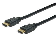 Картинка  Кабель ASSMANN HDMI High speed + Ethernet (AM/AM) 10m, black (AK-330107-100-S) магазин cd-market