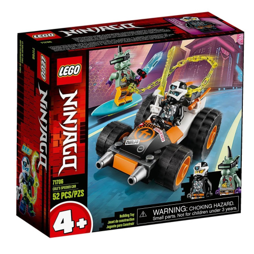 Картинка  Конструктор LEGO Ninjago Швидкісний автомобіль Коула  (71706) от магазина cd-market