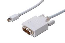 Картинка  Кабель ASSMANN MiniDisplayPort to DVI (AM/AM) 1.0m, white (AK-340305-010-W) магазин cd-market