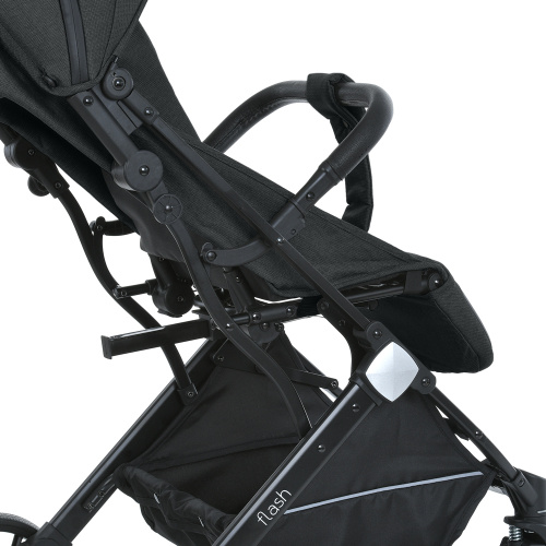 Коляска дитяча прогулянкова Bambi M 5727-1 FLASH Almost Black фото 8
