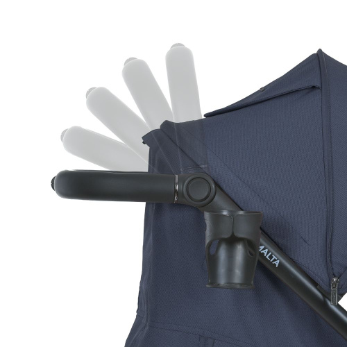 Коляска дитяча прогулянкова El Camino ME 1182 MALTA Captain Blue фото 19