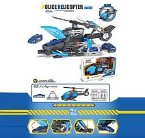 Гелікоптер P 968 A довжина: 28 см, рухомі елементи, механічний запускач, снаряди, машинка, лопаті механічно обертаються, в коробці