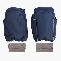 Рукавиці 205706 колір темно-синій, на флисі, в кульку