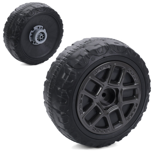 Колесо для дитячого електромобіля Bambi Racer JJ2500-EVA WHEELL (заднє та переднє однакові, Ø30 см, ↔11 см, EVA, адаптер під редуктор)