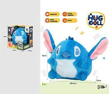 М’яка інтерактивна іграшка 988-72 3 режими роботи, мелодії, повторюшка, вібрує, вбудований акумулятор, Type-C, в коробці