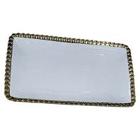 Блюдо "Pearl of the Ocean" 10" (25.4см) Stenson R35379-10