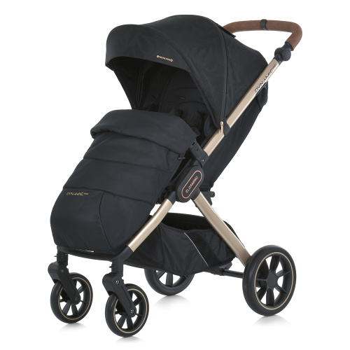 Коляска дитяча прогулянкова El Camino ME 1053G-2 DYNAMIC PRO Special Black фото 2
