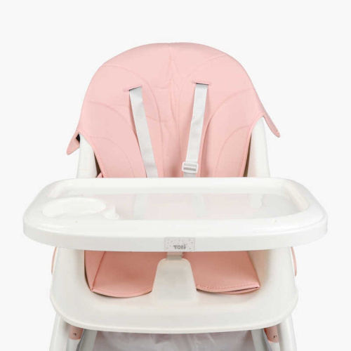 Стільчик для годування Toti TL-41173 (22*110 см, сталева конструкція, регулювання спинки, сидіння, висота, кошик, ремінь, 4 колеса, до 30 кг) фото 6
