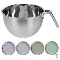 Миска для замішування тіста з просиліконеним дном SS "Chef" 4.5л Stenson R40249-26