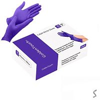 Рукавички нітрилові M Golden Touch 3.7г нестерильні текстуровані б/п 50пар/уп Stenson HFN-127352M