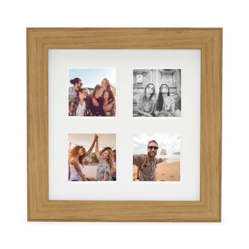 Картинка  Фоторамка INSTAX 4 MOUNT SQUARE FRAME OAK (70100139141) от магазина cd-market