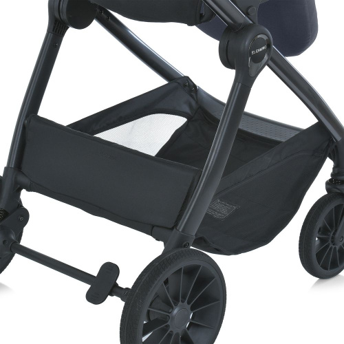 Коляска дитяча прогулянкова El Camino ME 1183 RIVIERA Jet Black (універсальна, 2в1) фото 6
