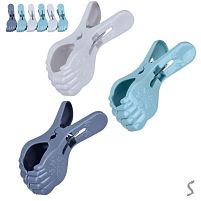 Прищіпка велика (для шезлонгу) 6шт/уп 10*3.5см Stenson R100094-6