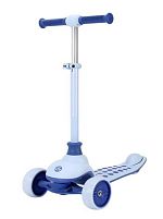 Самокат триколісний Best Scooter J-3170-011 (колеса: передні Ø4.92"/заднє Ø3.15"/PU, рама: пластик/складна, підсвітка, до 25 кг)