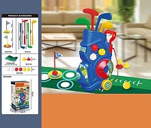 Гольф 777-587-1 сумка для ключок, м’ячики, ключки, мат із розміткою, в коробці