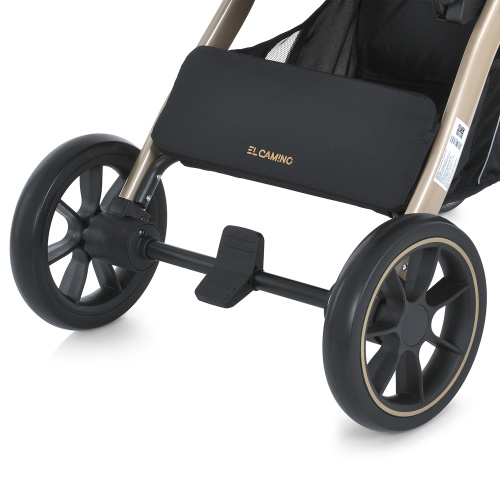 Коляска дитяча прогулянкова El Camino ME 1053G-2 DYNAMIC PRO Special Black фото 10