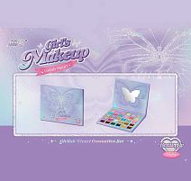 Набір косметики SY 2226 B палетка тіней, блиски для губ, 30 кольорів та відтінків, дзеркальце, в плівці