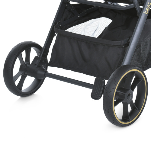 Коляска дитяча прогулянкова El Camino ME 1127-G BEYA Black фото 9