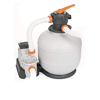 Фільтр-насос пісочний Bestway 58499 (7751 л/год., 20 кг., 280W, для басейнів об'ємом 1100-54500 л., підключення Ø38 мм)