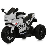 Електромотоцикл дитячий триколісний Bambi Racer M 6265EL-11 (колеса: Ø10,6"/EVA, акк. 12V/4,5Ah, мотор: 2*12V/35W, до 8 км/г, до 30 кг)