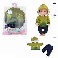 Одяг для пупса BLC 242 U на пупса висотою 40-45 см, в пакеті