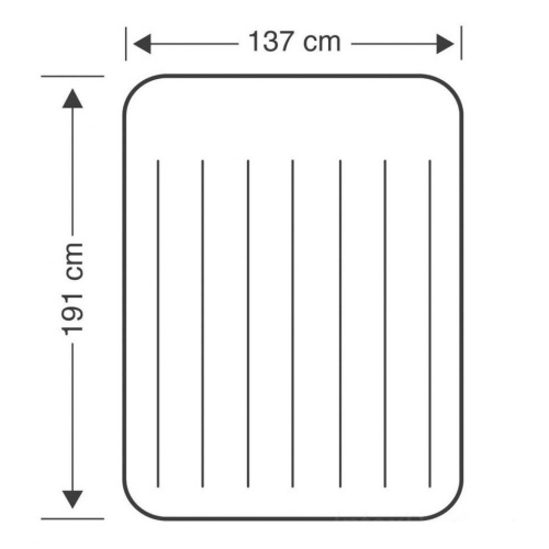 Надувний матрац Intex 64148 «Dura-Beam» (полуторний, 25*137*191 см., 30 см. з підголовником, вбудований електронасос 220 V) фото 5