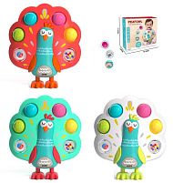 Брязкальце BY 227 3 кольори,“Павич”, розмір - 17х5х18.5 см, поп-іт, пискавка, в коробці, ВИДАЄТЬСЯ ТІЛЬКИ МІКС ВИДІВ