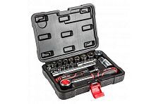 Картинка  Набор сменных головок Top Tools 1/4", 3/8" 20 ед. (38D520) магазин cd-market