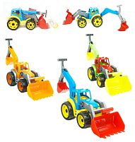 Трактор з двома ковшами 3671 (9) "Technok Toys" в сітці
